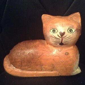 Wooden Cat